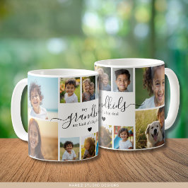 Cute Grandchildren Photo Collage for Grandmother Kaffeetasse