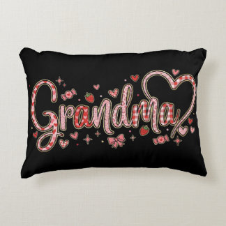 Cute Grandma Accent Pillow Dekokissen