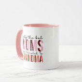 Cute Grandma promotion word art  Tasse (Vorderseite Links)