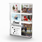 Cute Grandparents Grandchildren 5 Photo Collage Fotoblock (Rechts)