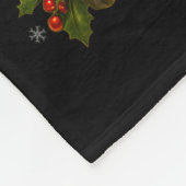 Cute Graphic Cat Crew Christmas Xmas Women Girl Ki Fleecedecke (Ecke)