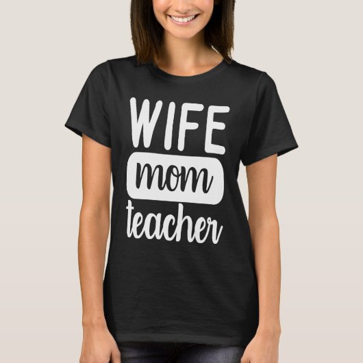 Cute Graphic for Mama Homeschool Wife Mom Teacher T-Shirt (Vorderseite)