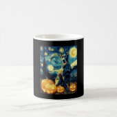 Cute Great Dane Dog Halloween Jack O Lantern Pumpk Kaffeetasse (Mittel)