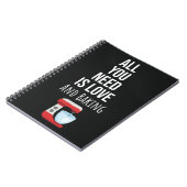 Cute Great Gifts For Bakers Baking Lover Bake Notizblock (Linke Seite)