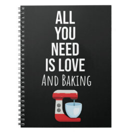 Cute Great Gifts For Bakers Baking Lover Bake Notizblock