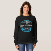 Cute Great Granmum for Grandmother   for Great Gra Sweatshirt (Vorne ganz)
