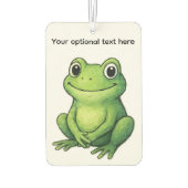 CUTE GREEN FROG AUTOLUFTERFRISCHER (Rückseite)
