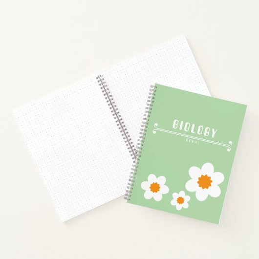 Cute green Notebook Notizblock (Innenseite)