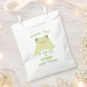 Cute Green Tree Frog - custom kids birthday party. Geschenktütchen (Ausgeschnitten)