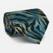 Cute Groomsmen Gift Animal Print Krawatte (Gerollt)