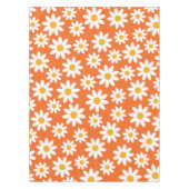 Cute Groovy Daisy Tablecloth Tischdecke (Vorderseite)