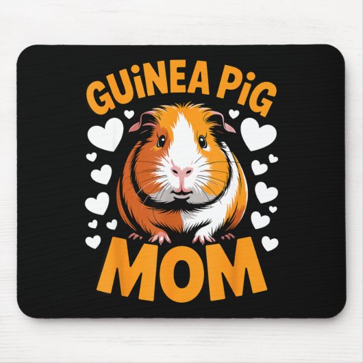 Cute Guinea G Art For Women Girl Adult Guinea G Lo Mousepad (Vorne)