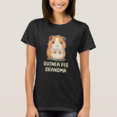Cute Guinea Pig Grandma Grandmother Nana  1 T-Shirt (Vorderseite)