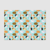 Cute Guinea Pig Pattern Seidenpapier (Vorderseite)