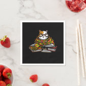 Cute Guinea Pig Read Book | Cute Pet Lover Serviette (Beispiel)