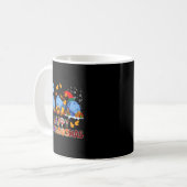 Cute Hallothanksmas Bowling Halloween Thanksgiving Kaffeetasse (Vorderseite Links)