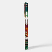 Cute Halloween Bookshelf Phone Case Ghost Pumpkin  (Rückseite / Links)