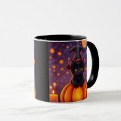 Cute Halloween Cat Mug – Limited Edition 💫 Tasse (VorderseiteRechts)
