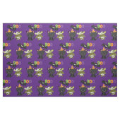 Cute Halloween Cat Stoff (Fat Quarter (45,7 x 55,9 cm))