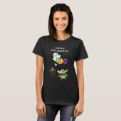 Cute Halloween Cat T-Shirt (Vorne ganz)