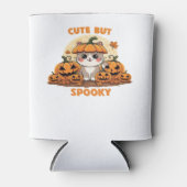 Cute Halloween Cat with Pumpkins � Kawaii Spooky F Dosenkühler (Vorderseite)