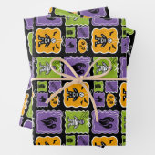 Cute Halloween Characters Geschenkpapier Set (Beispiel)