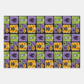 Cute Halloween Characters Geschenkpapier Set (Vorderseite)