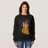Cute Halloween Costume Witchy Unicorn Halloween Sweatshirt (Vorne ganz)