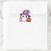Cute Halloween Ghost Witch Sticker – Kawaii Ghost (Tasche)
