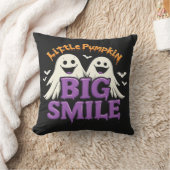 Cute Halloween Ghosts and Bats Kissen (Decke)