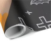 Cute Halloween Gift Wrap Geschenkpapier (Rolleneckpunkt)