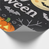 Cute Halloween Gift Wrap Geschenkpapier (Ecke)