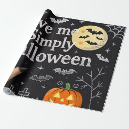 Cute Halloween Gift Wrap Geschenkpapier