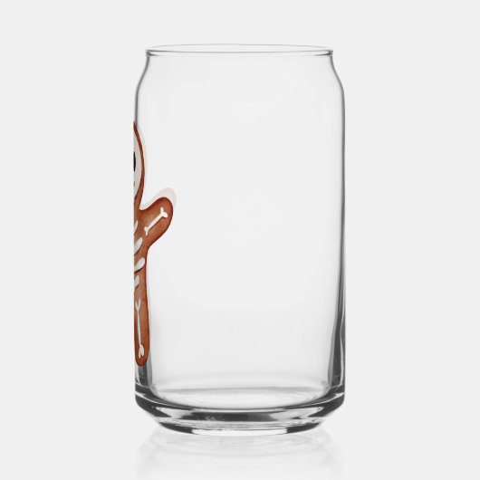 Cute Halloween Gingerbread Skeleton Cookie Dosenglas (Rechts)