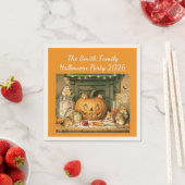 Cute Halloween Hamster Snack Party Serviette (Beispiel)