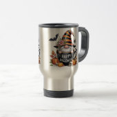 Cute Halloween Mug with Elf in Coffee Cup | Happy  Reisebecher (VorderseiteRechts)
