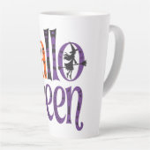 Cute halloween orange purple milchtasse (Rechte Ecke)