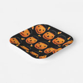 Cute Halloween Party Paper Plates Pappteller (Gewinkelt)