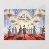 Cute Halloween Postcard Postkarte (Vorderseite)