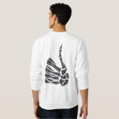 Cute Halloween Pumpkin Graphic T-Shirt Sweatshirt (Schwarz voll)