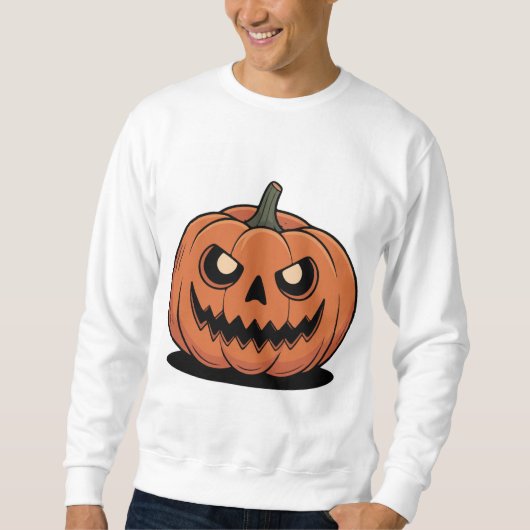 Cute Halloween Pumpkin Graphic T-Shirt Sweatshirt (Vorderseite)