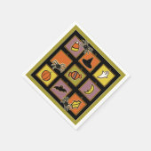 Cute Halloween Serviette (Ecke)