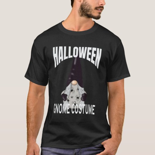 Cute Halloween Spider Gnome Costume T-Shirt (Vorderseite)