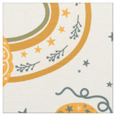 Cute Halloween Symbols Pattern Stoff (Nahaufnahme)