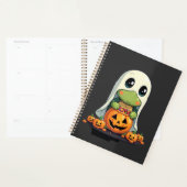 Cute Halloween Turtle Ghost with Candy (5) Planer (Anzeige)
