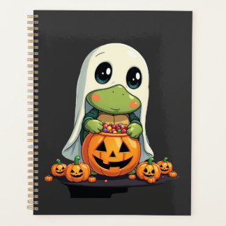 Cute Halloween Turtle Ghost with Candy (5) Planer