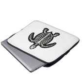 Cute Halloween Turtle Skeleton Tortoise Fossils Ar Laptopschutzhülle (Vorne Knopf)