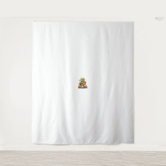 Cute Halloween Turtle Skeleton Tortoise Fossils Ar Wandteppich