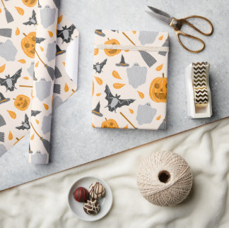 Cute halloween Wrapping Paper  Geschenkpapier