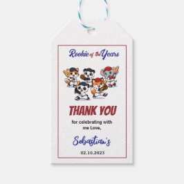 Cute Hamster Birthday Party | Kids Animal Geschenkanhänger